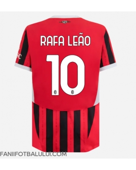 AC Milan Rafael Leao #10 Tricou Fotbal Replică 2024-25 Barbati Acasa